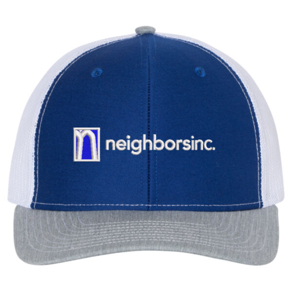 Richardson Adjustable Snapback Trucker Hat - Embroidered Logo Thumbnail