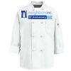 Eight Knot Button Chef Coat with Thermometer Pocket Thumbnail