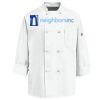 Eight Knot Button Chef Coat with Thermometer Pocket Thumbnail