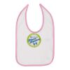Infant Contrast Trim Premium Jersey Bib Thumbnail