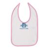 Infant Contrast Trim Premium Jersey Bib Thumbnail
