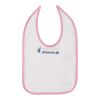 Infant Contrast Trim Premium Jersey Bib Thumbnail